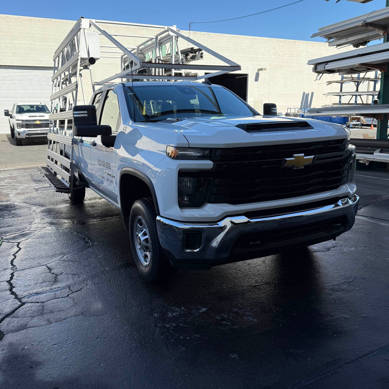 Fleet of detailed cars